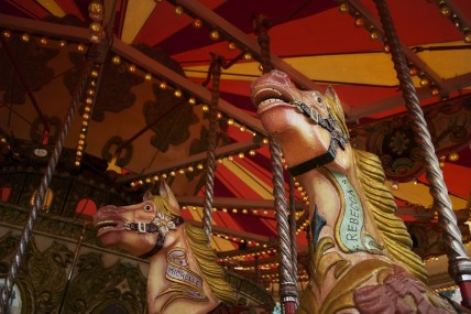 A carousel in Brighton